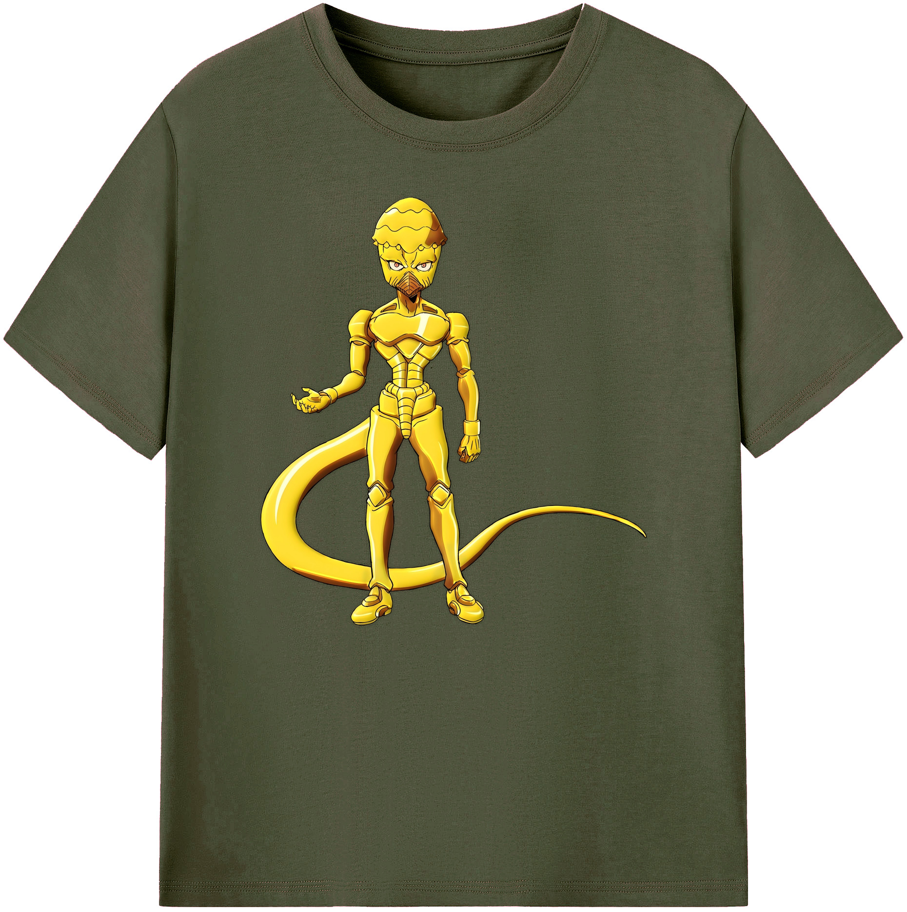 （画像用） ジョジョの奇妙な冒険 おといし あきら JoJo's Bizarre Adventure Akira Otoishi 綿100％ メンズ半袖Tシャツ｜肌触りやわらか＆通気性